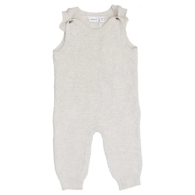 Salopette (Beige) de Name It Coton biologique