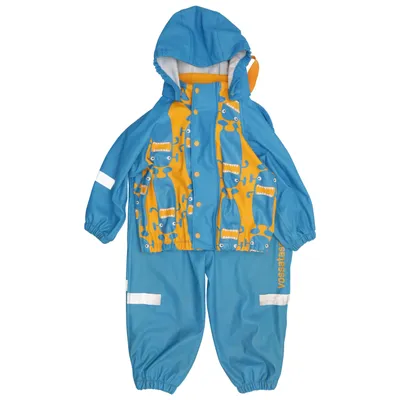 Vêtement imperméable (Bleu, Multicolore) de Vossatassar Polyamide