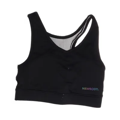 Sport-bh (Zwart) van Newbody Elastaan, Gerecycled polyester