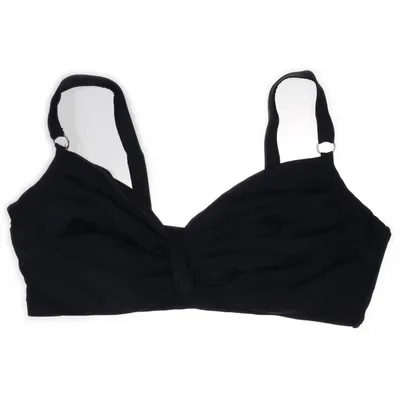 Bikiniöverdel (Svart) från Swim by Zizzi Elastan, Polyamid