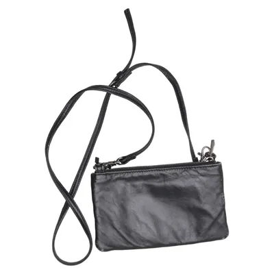 Umhängetasche (Schwarz) von Aura Leder, Polyester