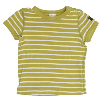 T-shirt (Groen, Wit) van Polarn O. Pyret Organisch katoen