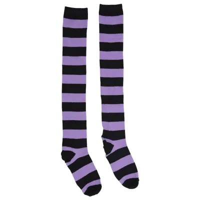 Kniekousen (Zwart, Lila) Elastaan, Polyester