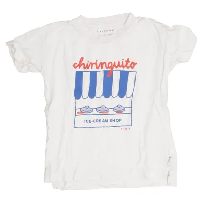 T-shirt (Beige, Blå, Röd) från Tinycottons Bomull