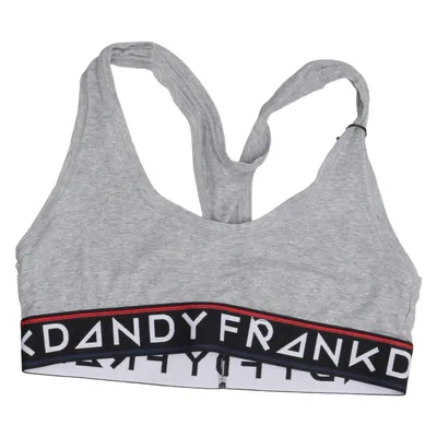 Sports bra (Gray, Black) from Frank Dandy Cotton, Elastane