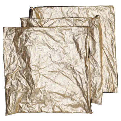 Cushion cover (Gold) from Home & Deco Polyester