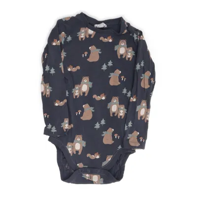 Body (Blå, Brun, Flerfärgad) från KappAhl Bomull, Elastan