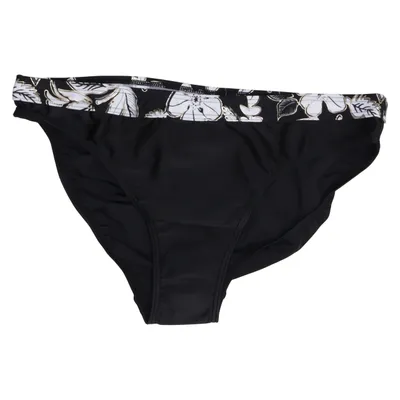 Bikini broekje (Zwart, Wit) van Beach Wave Elastaan, Polyamide