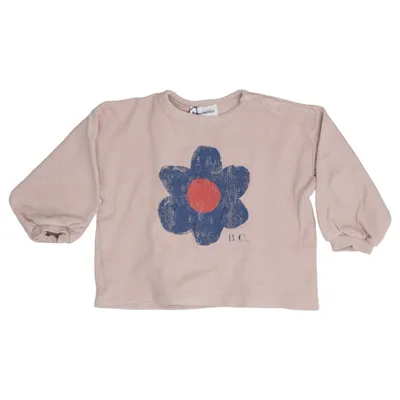 Sweatshirt (Beige, Multicolored) from Bobo Choses Elastane, Organic cotton