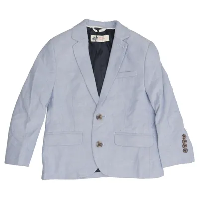Kavaj (Blå) från H&M Bomull, Polyester