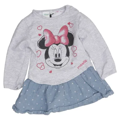 Jurk (Grijs, Blauw, Meerkleurig) van Disney Baby Katoen