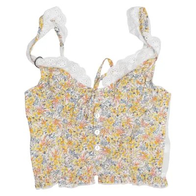 Bustier (Yellow, White, Multicolored) from Out from Under Cotton