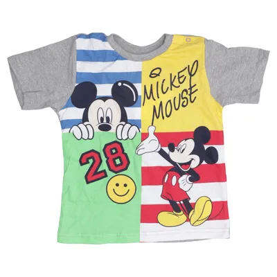 T-shirt (Gray, Multicolored) from Disney Baby Cotton