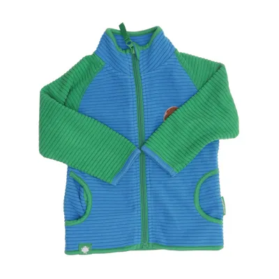 Fleecejacka (Blå, Grön) från Vossatassar Polyester