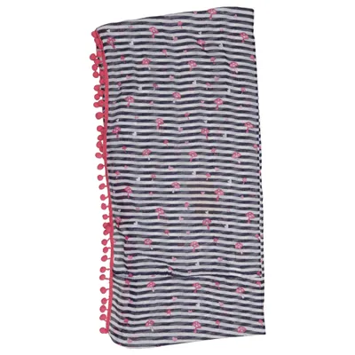 Écharpe tube  (Bleu, Blanc, Rose) de Topolino Polyester