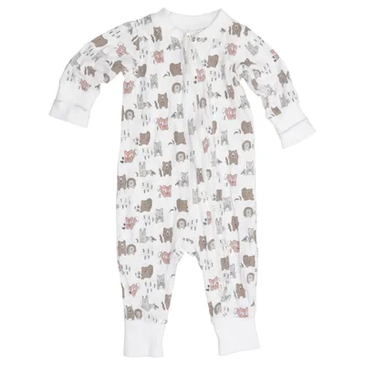 Barboteuse (Blanc, Marron, Multicolore) de ICA I Love Eco Élasthane, Coton biologique