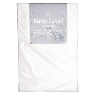 Dra-på-lakan (Satin) från Kungsängen Bomull
