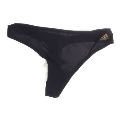 Bikini bottom (Black) from Adidas Cotton, Elastane, Polyamide