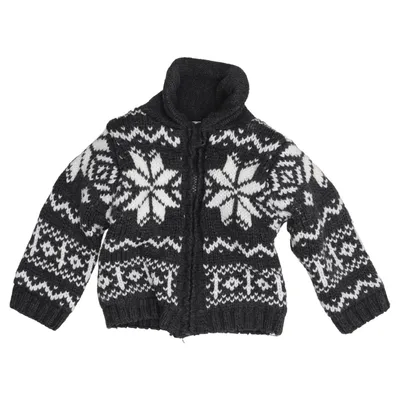 Vinterjakke (Sort, Hvid) fra Early Days Akryl, Polyester