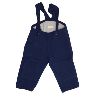 Salopette (Bleu) de Disana Coton, Laine