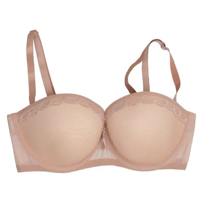 Bra (Beige) from Freya Elastane, Polyamide