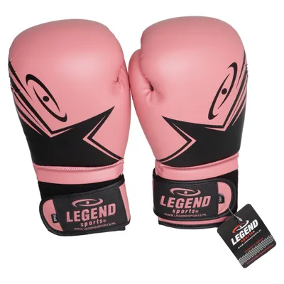 Boxing gloves (Pink, Black) from Legend