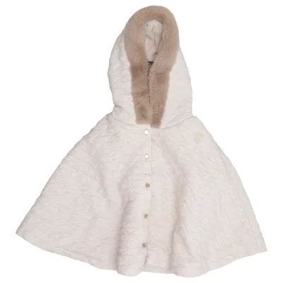 Cape (Beige) van Okaïdi Katoen, Elastaan, Polyester