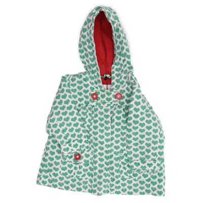 Jacka (Grön, Vit, Röd) från Lindex Baby Bomull, Polyester