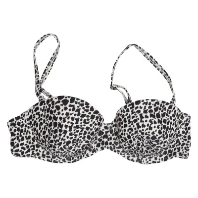 Haut de bikini (Noir, Blanc) de Desiree Élasthane, Polyamide