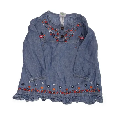 Jurk (Blauw) van Alana Katoen