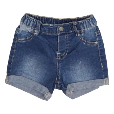 Denim shorts (Blauw) van Mayoral Newborn Katoen, Elastaan, Polyester