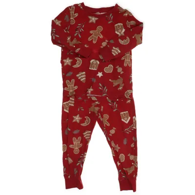 Pajamas (Red, Multicolored) from Lindex Cotton