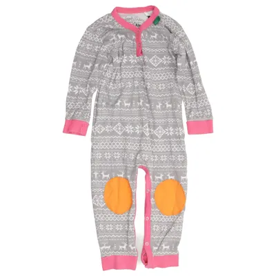Sparkedragt (Grå, Pink, Orange) fra Fred's World by Green Cotton Økologisk bomuld