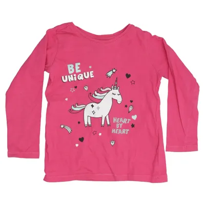 Long sleeve T-shirt (Pink) from Dopo Dopo Girls Cotton