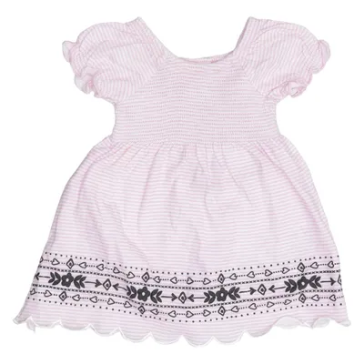 Jurk (Roze, Wit) van Dopo Dopo Newborn Katoen