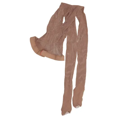 Fishnet tights (Beige)