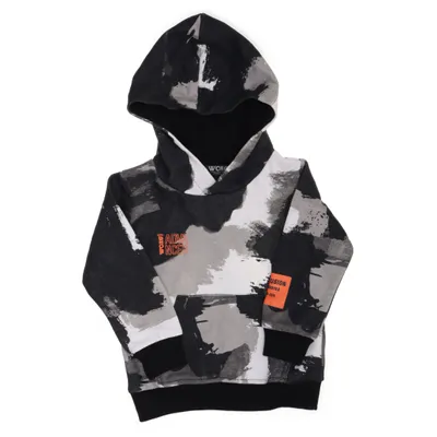 Capuchon sweater (Zwart, Wit, Grijs) van Woxo 720° Katoen, Polyester