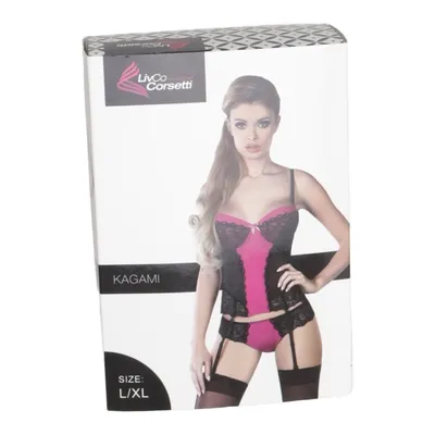 Ondergoed set (Kagami) van LivCo Fashion Corsetti Elastaan, Polyamide