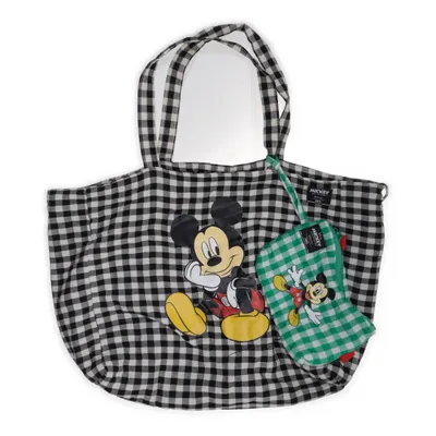Canvas tas (Zwart, Wit, Groen) van Zara x Disney Katoen, Polyester
