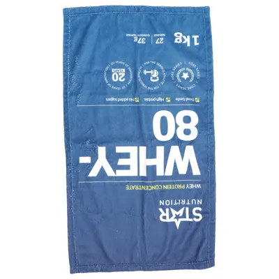 Towel (Blue) from Star Nutrition