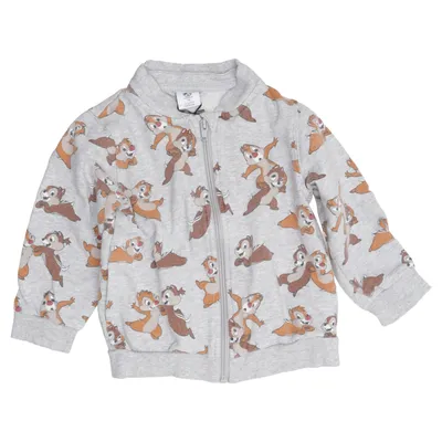 Cardigan (Gray, Brown) from Disney x Polarn O. Pyret Organic cotton