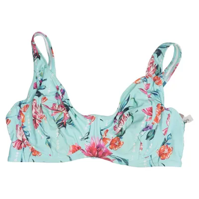 Bikini top (Turquoise, Multicolored) from Sunseeker Elastane, Polyamide