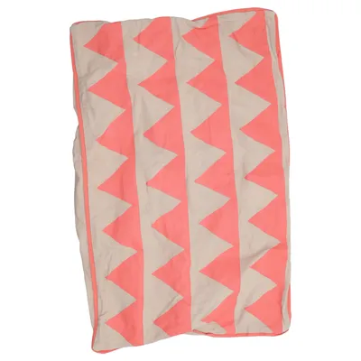 Cushion cover (Beige, Red) from Broste Copenhagen
