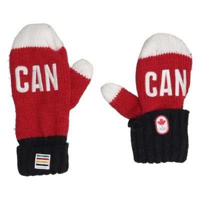 Mittens (Red, Black, White)