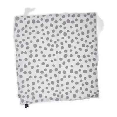 Housse de coussin (Blanc, Gris) de Eight Mood Coton