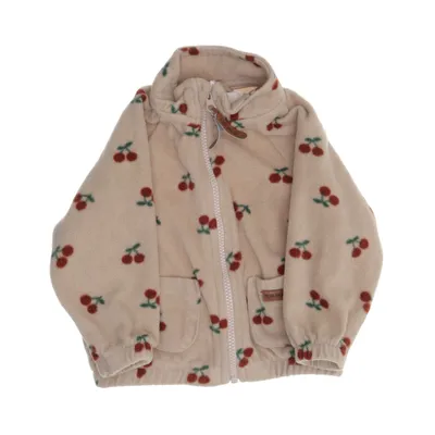 Fleecejacka (Beige, Röd) från Rikiki Polyester