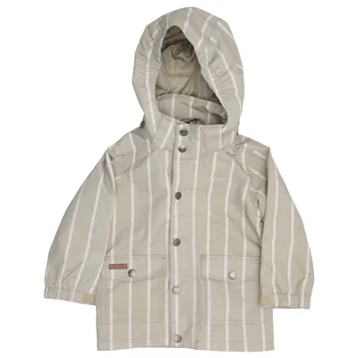 Regnjakke (Beige, Hvid) fra Kuling Polyester