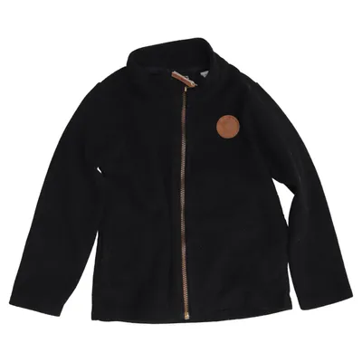 Fleece jas (Zwart) van Mini Rodini Gerecycled polyester