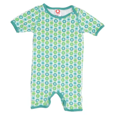 Sparkdräkt (Grön, Vit) från Oskar & Ellen Elastan, Ekologisk bomull