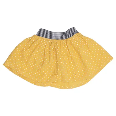 Jupe (Jaune, Blanc, Bleu) de Pusblu Coton